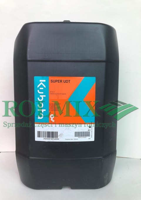 Olej hydrauliczny Kubota Super UDT 20l > Skleprolmix